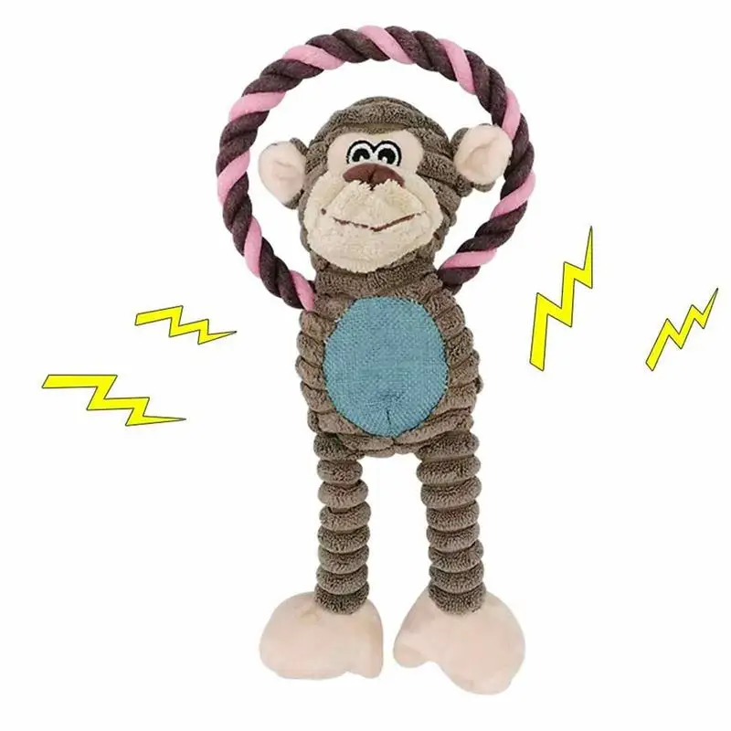 Rope Tug Dog Toy Durable Rope Pet Toys Dog Chew Toys With Squeaky And Rope Puppy Teething Chew Toys Interactive Pet Toys
Rope Tug Dog Toy Durable Rope Pet Toys Dog Chew Toys With Squeaky And Rope Puppy Teething Chew Toys Interactive Pet Toys