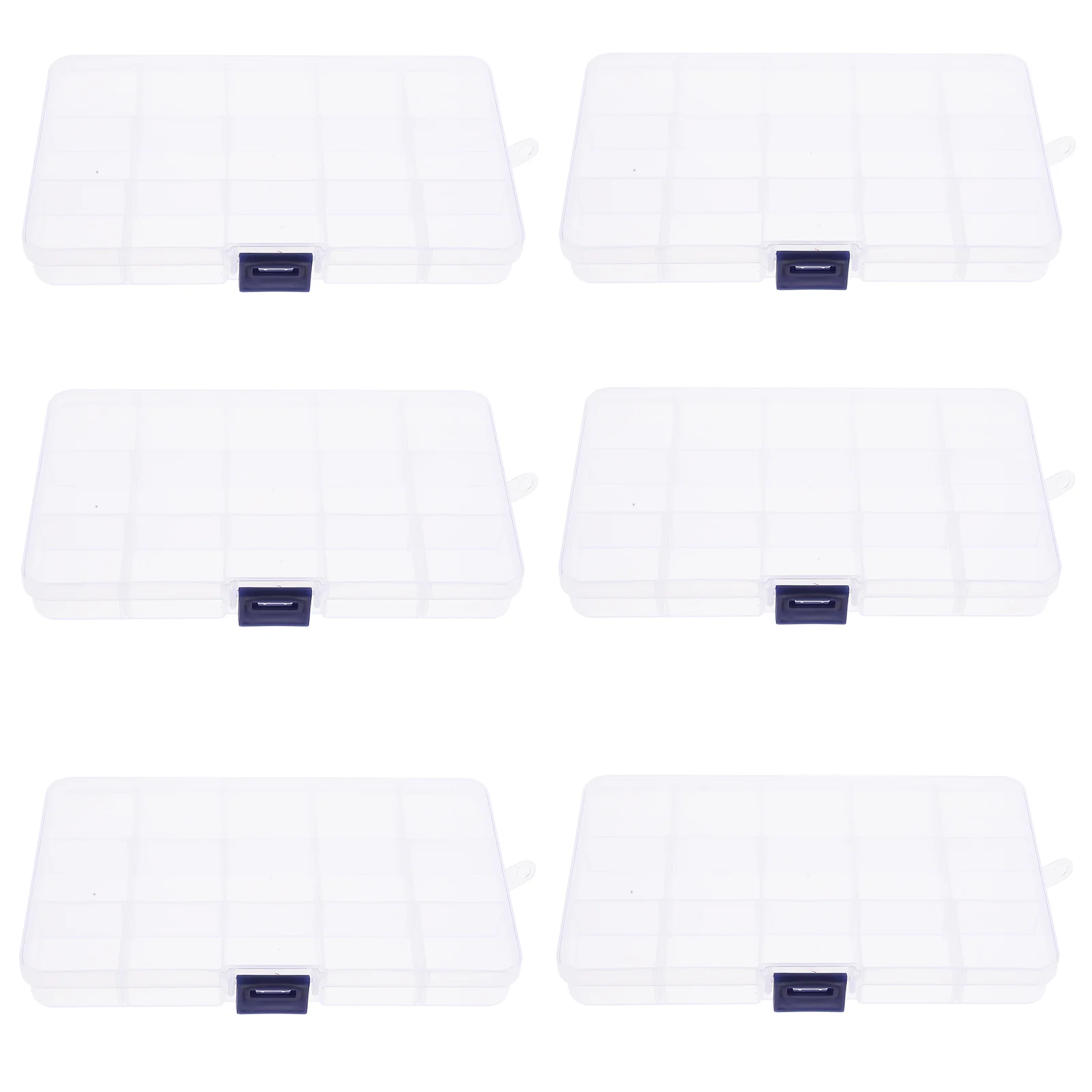 6Pcs Detachable Box Transparent Box Plastic Storage Box Multipurpose Box for Home Store Parts Gadget
6Pcs Detachable Box Transparent Box Plastic Storage Box Multipurpose Box for Home Store Parts Gadget