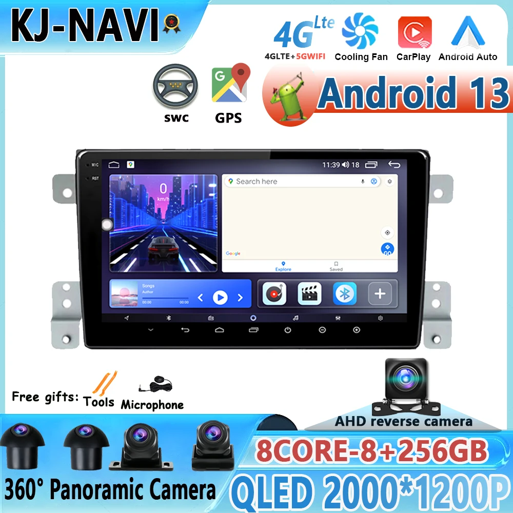 Android 13 DSP для Suzuki Grand Vitara 3 2005 - 2015 Автомагнитола мультимедийный видеоплеер навигация GPS BT WIFI стерео 4G Lte
Android 13 DSP для Suzuki Grand Vitara 3 2005 - 2015 Автомагнитола мультимедийный видеоплеер навигация GPS BT WIFI стерео 4G Lte