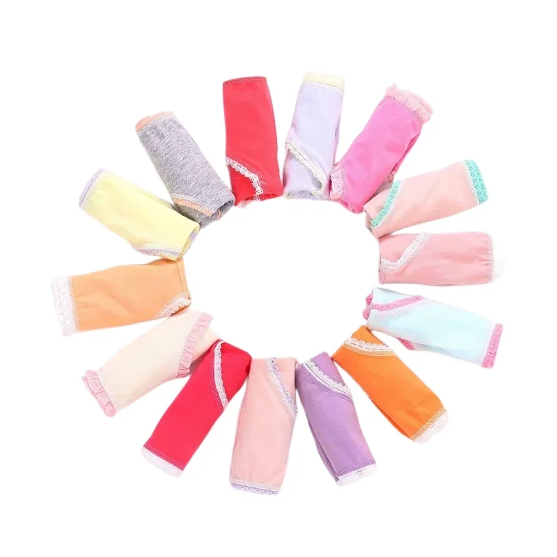 6pc/Lot Cotton Girls Underwear Chirdren Briefs Panties Kids Underpants 2-12Years
6pc/Lot Cotton Girls Underwear Chirdren Briefs Panties Kids Underpants 2-12Years