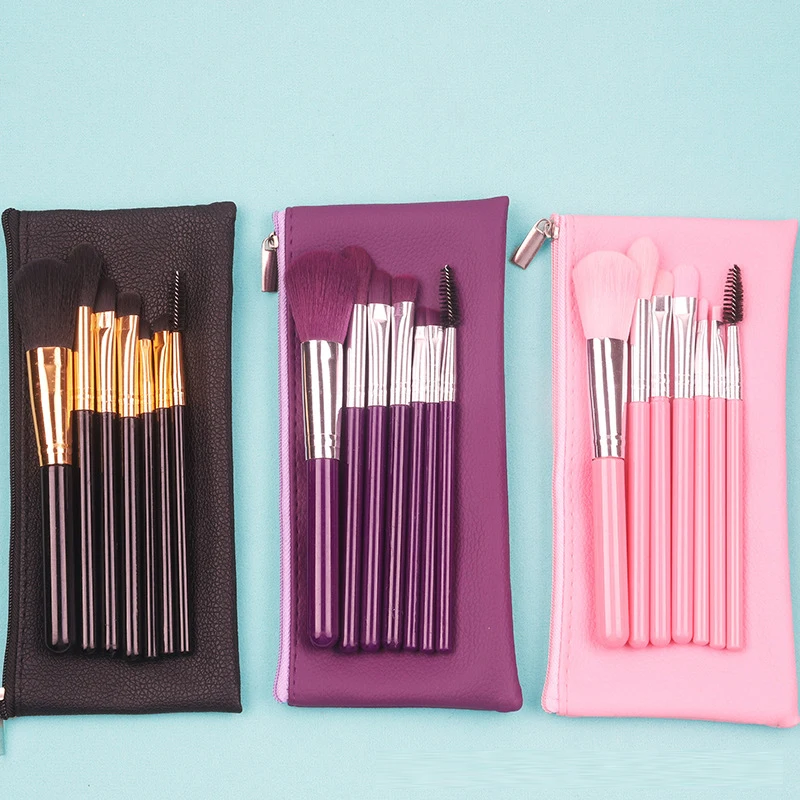 2022 New Soft Long Stick 7 Pink Concealer Makeup Highlighter Brush Set and Portable Professional Makeup Tool Fenty Beauty 
2022 New Soft Long Stick 7 Pink Concealer Makeup Highlighter Brush Set and Portable Professional Makeup Tool Fenty Beauty