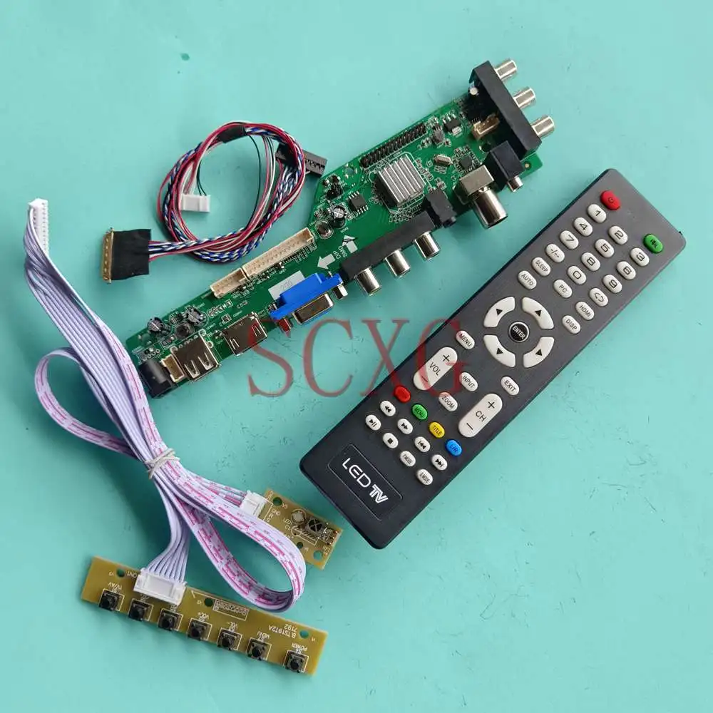 Fit LP156WH4-TLQ1 VGA HDMI-совместимый USB AV 1366 768 LVDS 40 Pin экран цифровой сигнал DVB 15,6 "комплект платы управления ЖК-драйвером
Fit LP156WH4-TLQ1 VGA HDMI-совместимый USB AV 1366 768 LVDS 40 Pin экран цифровой сигнал DVB 15,6 "комплект платы управления ЖК-драйвером