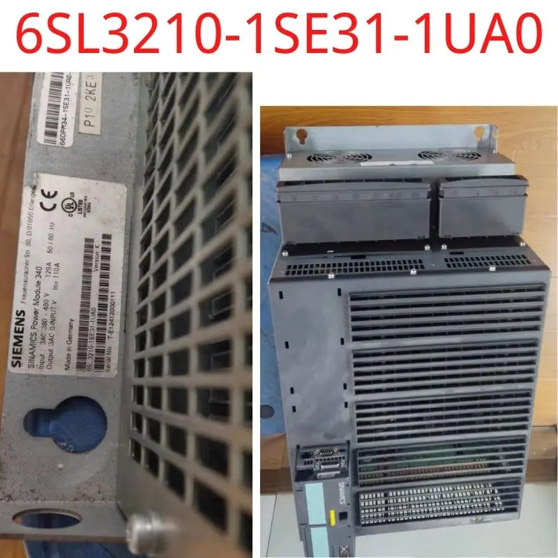 

Used Siemens 6SL3210-1SE31-1UA0 SINAMICS S120 converter PM340 Power Module input: 380-480 V 3AC, 50/60 Hz