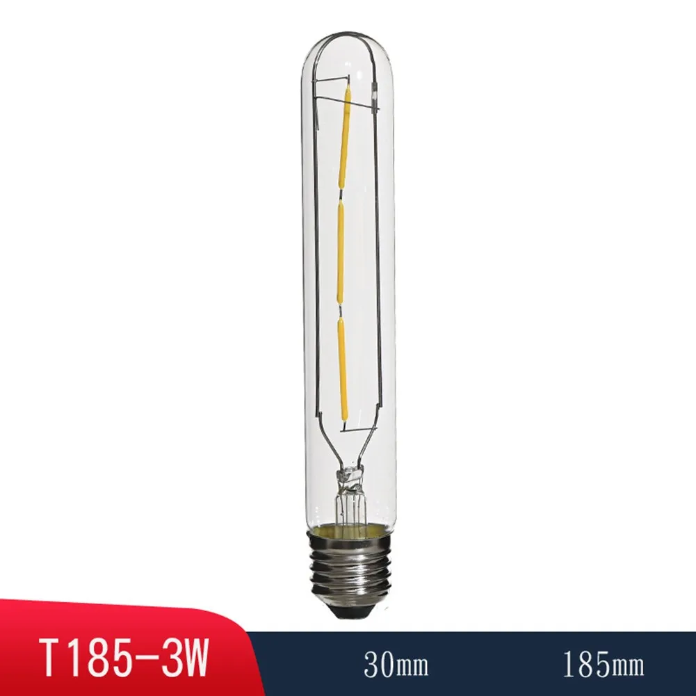 New Practical Light Bulbs T185 E27 2700K Glass Led Bulb Long-lasting Retro Nostalgia Transparent Warm White Light
New Practical Light Bulbs T185 E27 2700K Glass Led Bulb Long-lasting Retro Nostalgia Transparent Warm White Light