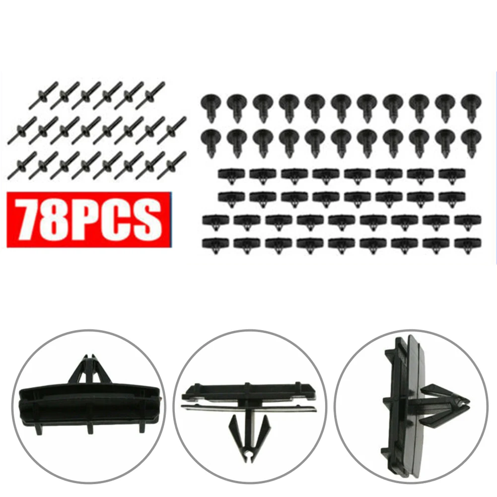 78pcs Full Fender Flare Hardware Clip Mounting Kit For Jeep Wrangler JK 07-18 Car Accessories High-quality Clip Fasteners
78pcs Full Fender Flare Hardware Clip Mounting Kit For Jeep Wrangler JK 07-18 Car Accessories High-quality Clip Fasteners