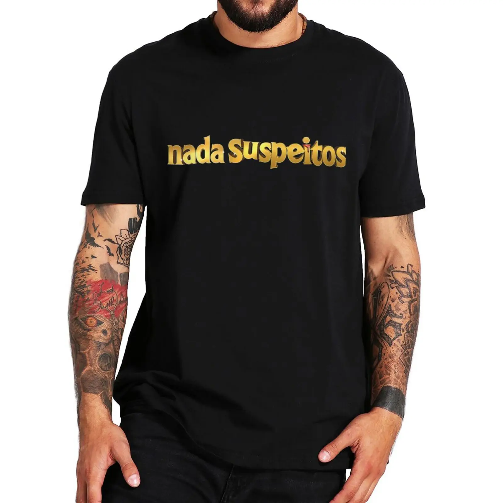 Unsuspicious T Shirt 2022 Brazilian TV Series Fans Short Sleeve Casual 100% Cotton Unisex Oversized Summer T-shirt EU SIze
Unsuspicious T Shirt 2022 Brazilian TV Series Fans Short Sleeve Casual 100% Cotton Unisex Oversized Summer T-shirt EU SIze