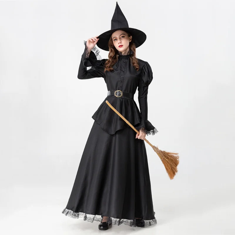 Newest Witch Costume for Women Halloween Party Dress Up Carnival Funny Cosplay Outfits Plus Size
Newest Witch Costume for Women Halloween Party Dress Up Carnival Funny Cosplay Outfits Plus Size
