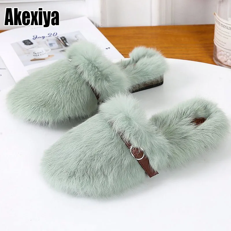 Winter Plush Slippers Fashion Muller Shoes Solid Color Women's Sandals Outdoor Casual Women's Shoes BC4796
Winter Plush Slippers Fashion Muller Shoes Solid Color Women's Sandals Outdoor Casual Women's Shoes BC4796