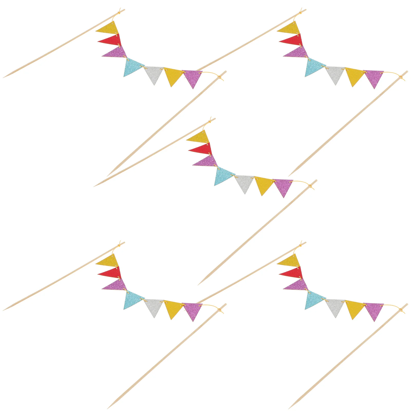 5pcs Cake Topper Portable Replacement Colorful Birthday Cake Topper Cake Decoration Pick Cake Banner
5pcs Cake Topper Portable Replacement Colorful Birthday Cake Topper Cake Decoration Pick Cake Banner