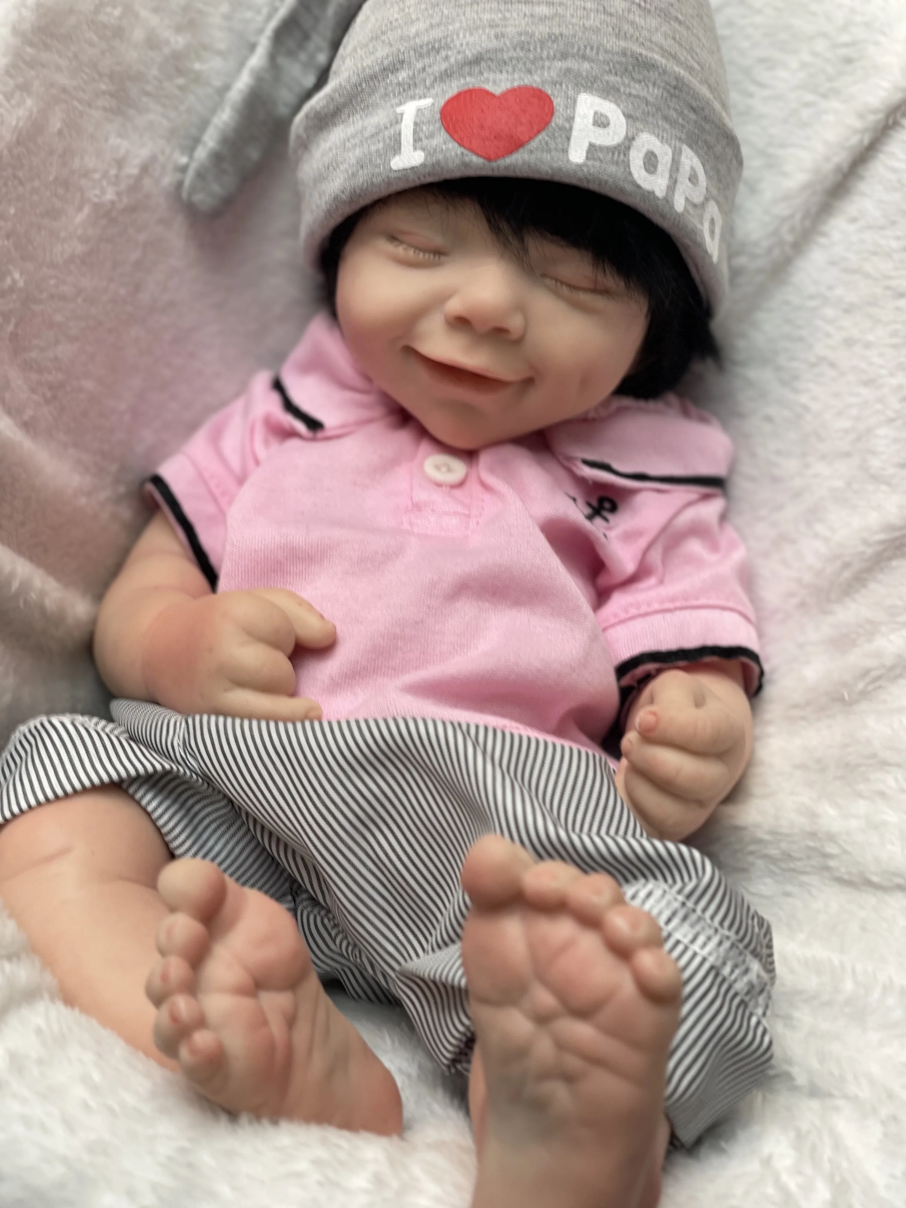 16 Inch Handmade April Soft Silicone Bebe Reborn Doll Painted Newborn Baby Dolls bebe reborn corpo de silicone inteiro
16 Inch Handmade April Soft Silicone Bebe Reborn Doll Painted Newborn Baby Dolls bebe reborn corpo de silicone inteiro