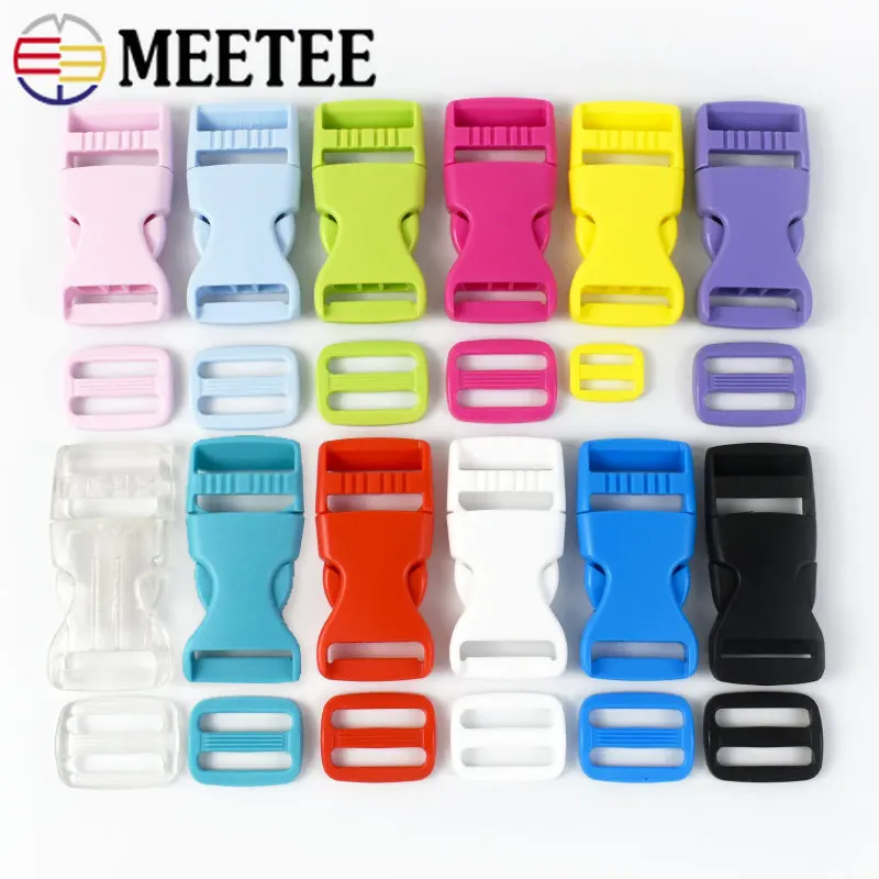 10/20Sets 15/20/25mm Plastic Side Release Buckle Belt Tri Glide Slider Clasp Webbing Bag Strap Adjustable Pet Collar Accessory
10/20Sets 15/20/25mm Plastic Side Release Buckle Belt Tri Glide Slider Clasp Webbing Bag Strap Adjustable Pet Collar Accessory