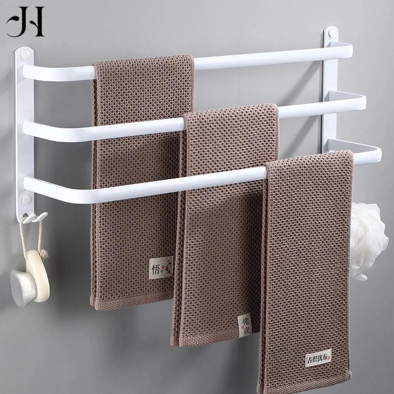 Towel Hanger Wall Mounted Towel Rack Bathroom Space Aluminum Fashion White Towel Bar Rail Matte White Towel Holder
Towel Hanger Wall Mounted Towel Rack Bathroom Space Aluminum Fashion White Towel Bar Rail Matte White Towel Holder