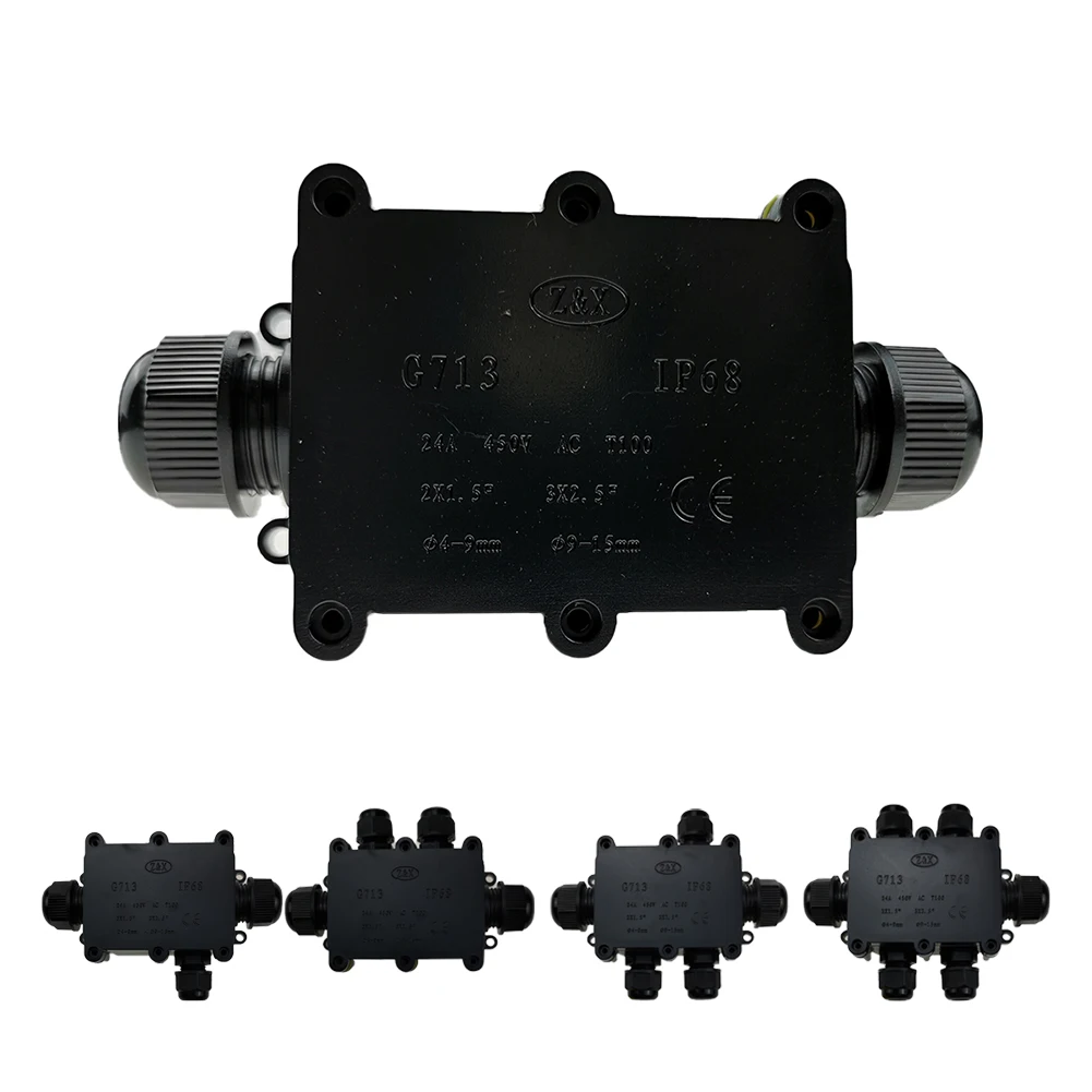 Waterproof Junction Box Electrical 2/3/4/5/6 Way Enclosure Block Cable Connecting Line Protection for Wiring Accessories
Waterproof Junction Box Electrical 2/3/4/5/6 Way Enclosure Block Cable Connecting Line Protection for Wiring Accessories