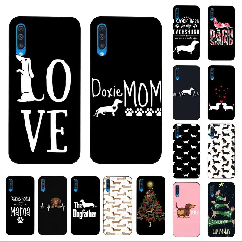 FHNBLJ Dachshund Silhouette Dog Phone Case for Samsung A51 01 50 71 21S 70 10 31 40 30 20E 11 A7 2018
FHNBLJ Dachshund Silhouette Dog Phone Case for Samsung A51 01 50 71 21S 70 10 31 40 30 20E 11 A7 2018