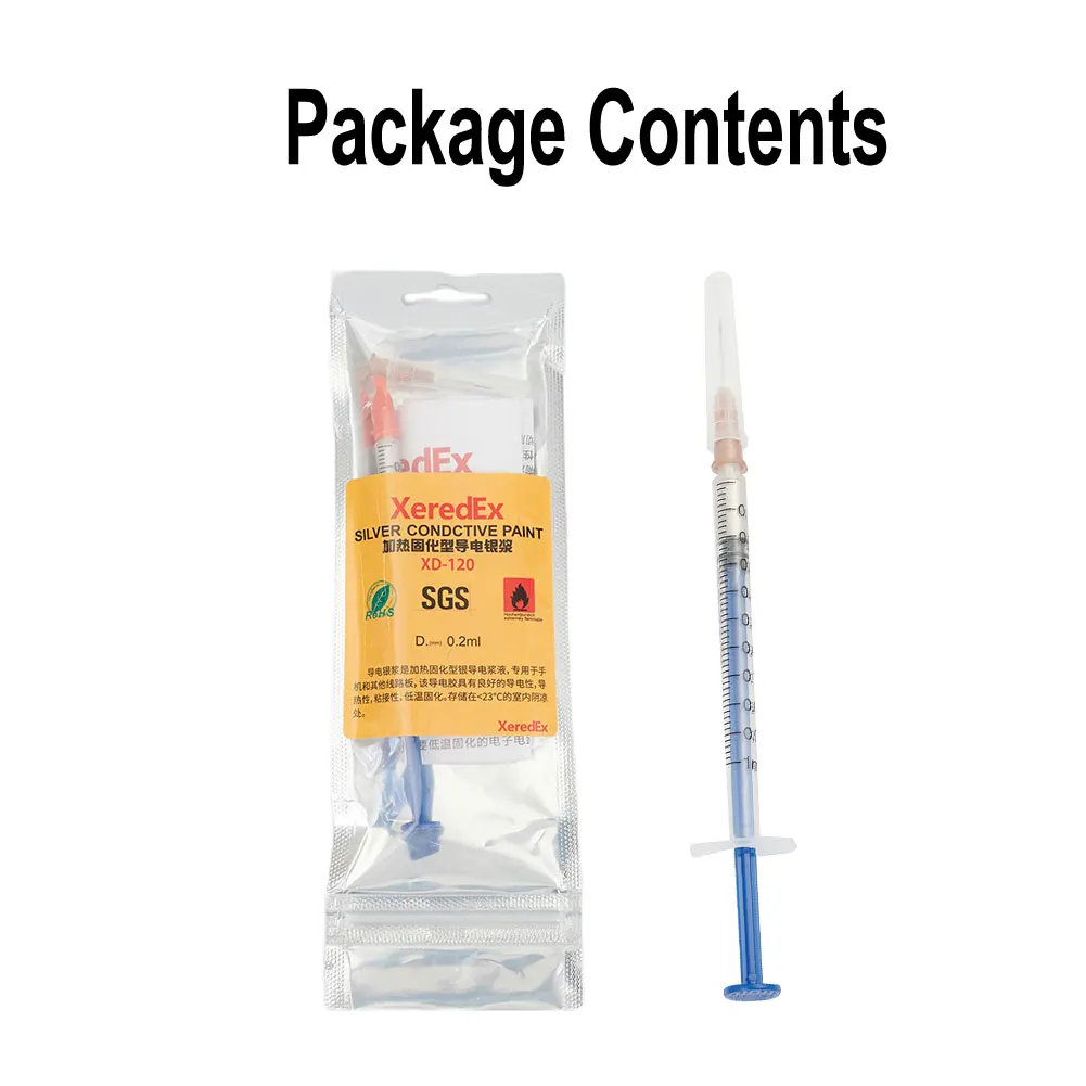 2 Pcs Silver Conductive 0.2ML Conductive Wire Glue Electrically Paste Adhesive Paint PCB Repa Professional Maintenance Tools
2 Pcs Silver Conductive 0.2ML Conductive Wire Glue Electrically Paste Adhesive Paint PCB Repa Professional Maintenance Tools