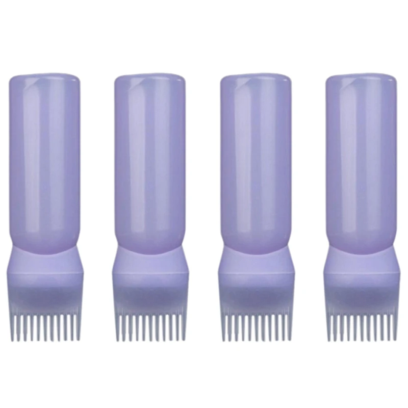 4X Dyeing Shampoo Bottle Oil Comb 120ML Hair Tools Hair Dye Applicator Brush Bottles Styling Tool Hair Coloring 
4X Dyeing Shampoo Bottle Oil Comb 120ML Hair Tools Hair Dye Applicator Brush Bottles Styling Tool Hair Coloring