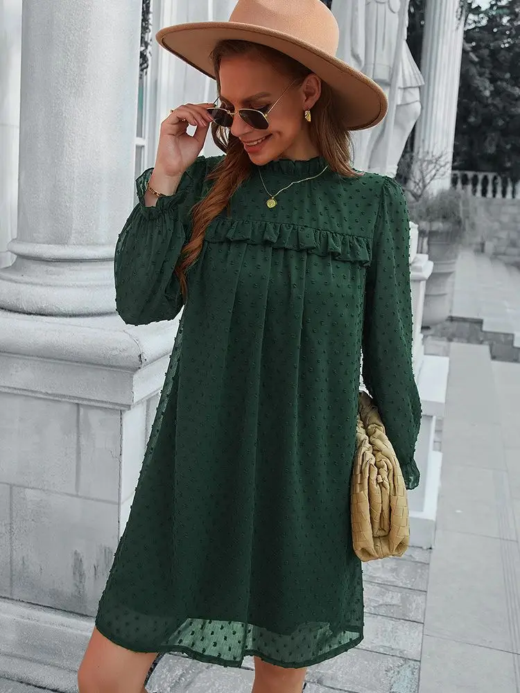 Ladies Vintage Solid Spring Summer Dress Women Casual Ruffles High Waist Bohemian Sexy Beach Mini Women Dress Female Vestidos
Ladies Vintage Solid Spring Summer Dress Women Casual Ruffles High Waist Bohemian Sexy Beach Mini Women Dress Female Vestidos