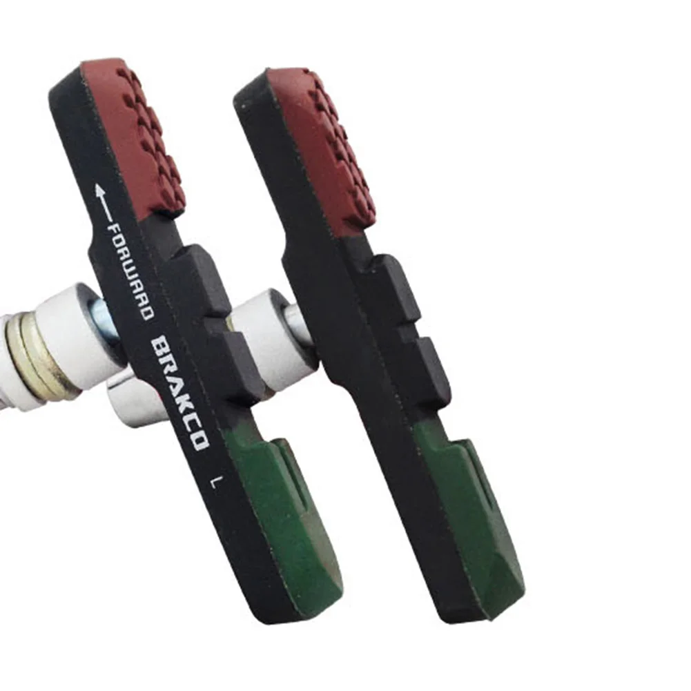 Bicycle V-brake Brake Pads Wear-resistant Replaceable Drawer Type Aluminum/carbon Fiber Rim C-clamp Rubber Brake Block
Bicycle V-brake Brake Pads Wear-resistant Replaceable Drawer Type Aluminum/carbon Fiber Rim C-clamp Rubber Brake Block