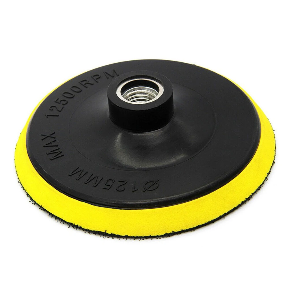 1pc 125mm Polishing Pad Buffing Pad Rotary Backing Pad Hook And Loop M10/M14 Drill Adapter For Polisher Angle Grinder Tools
1pc 125mm Polishing Pad Buffing Pad Rotary Backing Pad Hook And Loop M10/M14 Drill Adapter For Polisher Angle Grinder Tools