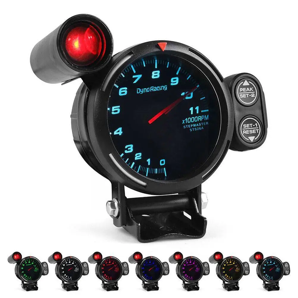 New Upgraded Version 9000 Rpm 11000 Rpm 80mm Led Tachometer Instrument With Alarm Refitted Tachometer Racing Lamp Car U4n7 
New Upgraded Version 9000 Rpm 11000 Rpm 80mm Led Tachometer Instrument With Alarm Refitted Tachometer Racing Lamp Car U4n7