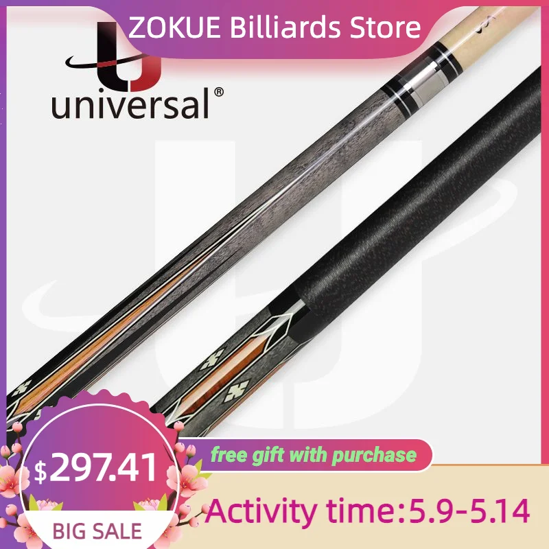 Original Universal UN113-4 Billiard Pool Cue 12.9mm Tip Special Tecnologia Maple Shaft Billar Kit Professional Billard Cue
Original Universal UN113-4 Billiard Pool Cue 12.9mm Tip Special Tecnologia Maple Shaft Billar Kit Professional Billard Cue