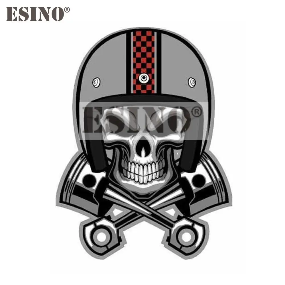 Автомобильный Стайлинг, креативный Забавный шлем Cafe Racer череп и поршни, мультяшный Водонепроницаемый виниловый стикер для кузова автомобиля с рисунком
Автомобильный Стайлинг, креативный Забавный шлем Cafe Racer череп и поршни, мультяшный Водонепроницаемый виниловый стикер для кузова автомобиля с рисунком
