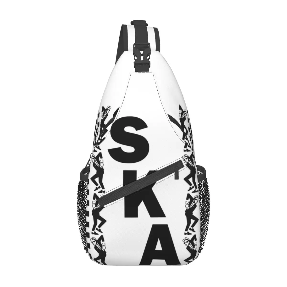 2 тона музыкальный грубый мальчик Ska Skank маленькие слинг-сумки рюкзак на плечо