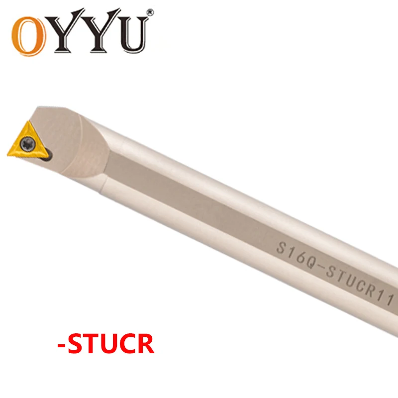 OYYU STUCR S08K-STUCR09 S10K-STUCR11 S12M S14N S16Q S20R STUCR11 S20R-STUCR16 Internal Turning Tools CNC Boring Bar Inserts TCMT
OYYU STUCR S08K-STUCR09 S10K-STUCR11 S12M S14N S16Q S20R STUCR11 S20R-STUCR16 Internal Turning Tools CNC Boring Bar Inserts TCMT