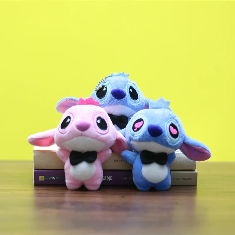 10cm Disney Plush Doll Keychain Figure Stitch Model Key Chains Children Couple Iike Bag Fashion Pendant Accessories Decoration
10cm Disney Plush Doll Keychain Figure Stitch Model Key Chains Children Couple Iike Bag Fashion Pendant Accessories Decoration