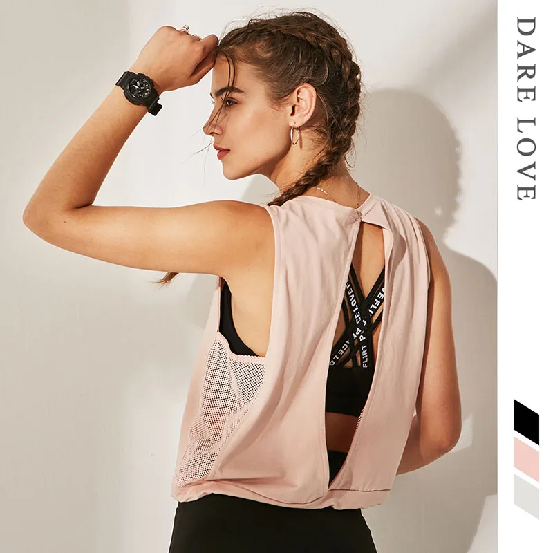 Sport Yoga Shirt Women Solid Color Hollow Breathable Sleeveless Top Sexy Backless Gym Clothing Ropa Deportiva Mujer
Sport Yoga Shirt Women Solid Color Hollow Breathable Sleeveless Top Sexy Backless Gym Clothing Ropa Deportiva Mujer