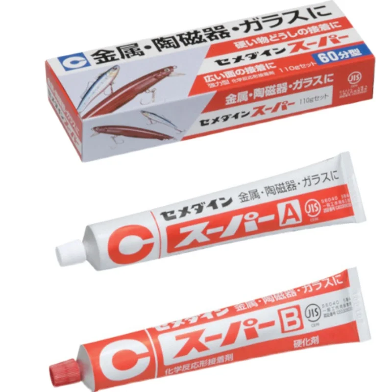 CEMEDINE CA-149 Супер эпоксидный клей, 110 г, набор, термостойкость, химическая стойкость, высокая прочность, долговечность, двухкомпонентная часть A, 55 г + B, 55 г
CEMEDINE CA-149 Супер эпоксидный клей, 110 г, набор, термостойкость, химическая стойкость, высокая прочность, долговечность, двухкомпонентная часть A, 55 г + B, 55 г