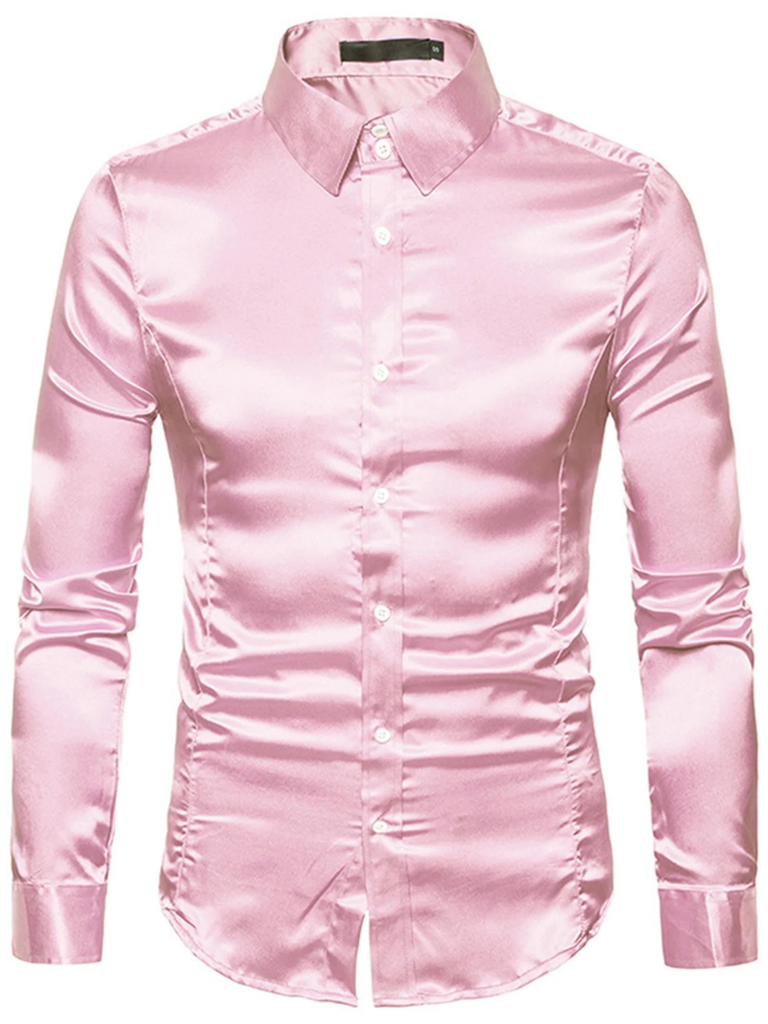 ZZLBUF Mens Luxury Shiny Nightclub Styles Long Sleeve Button Down Dress Shirts Sequins Down Shirts for Disco Party
ZZLBUF Mens Luxury Shiny Nightclub Styles Long Sleeve Button Down Dress Shirts Sequins Down Shirts for Disco Party