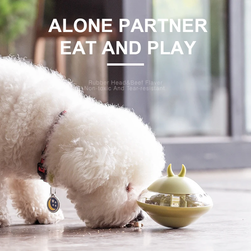 Dog Leakage Food Ball Interactive Funny Flying Saucer Tumbler Food Ball Toys Resistance To Bite Dog Food Container Pet Feeders
Dog Leakage Food Ball Interactive Funny Flying Saucer Tumbler Food Ball Toys Resistance To Bite Dog Food Container Pet Feeders