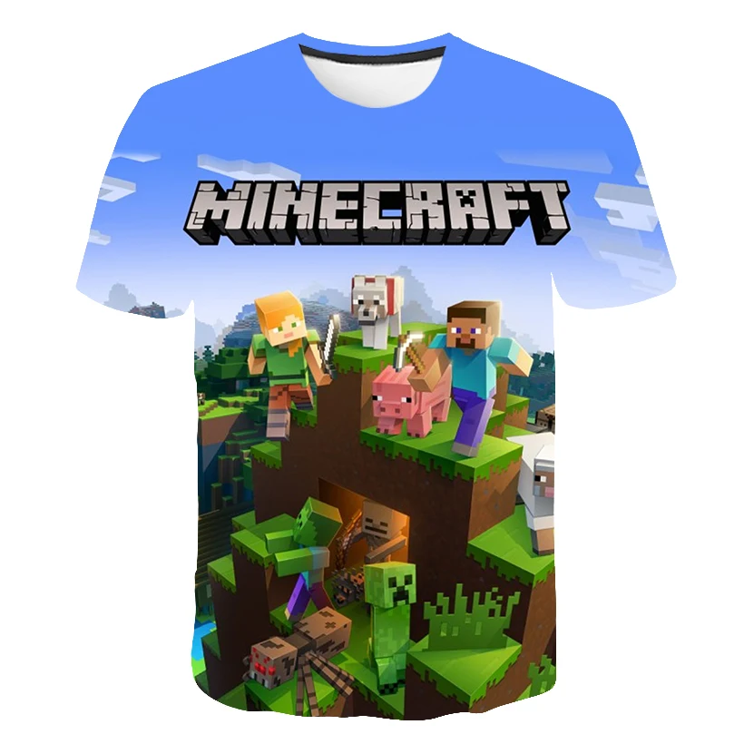 New Boys Summer Tops Game T shirt Baby Boys Shirts Kids 3D Cartoon Tee Children t shirts Boys Short Sleeve Boys Robloxing Shirt
New Boys Summer Tops Game T shirt Baby Boys Shirts Kids 3D Cartoon Tee Children t shirts Boys Short Sleeve Boys Robloxing Shirt