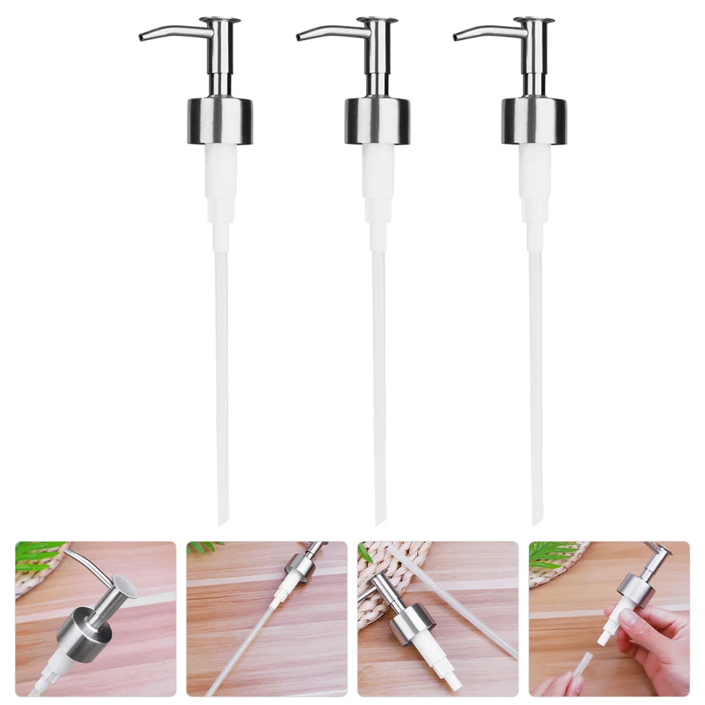 Dispenser Pump Pumps Soap Bottle Lotion Hand Head Replacement Shampoo Syrup Sauce Bottles Liquid Foaming Nozzle Wash Cream
Dispenser Pump Pumps Soap Bottle Lotion Hand Head Replacement Shampoo Syrup Sauce Bottles Liquid Foaming Nozzle Wash Cream