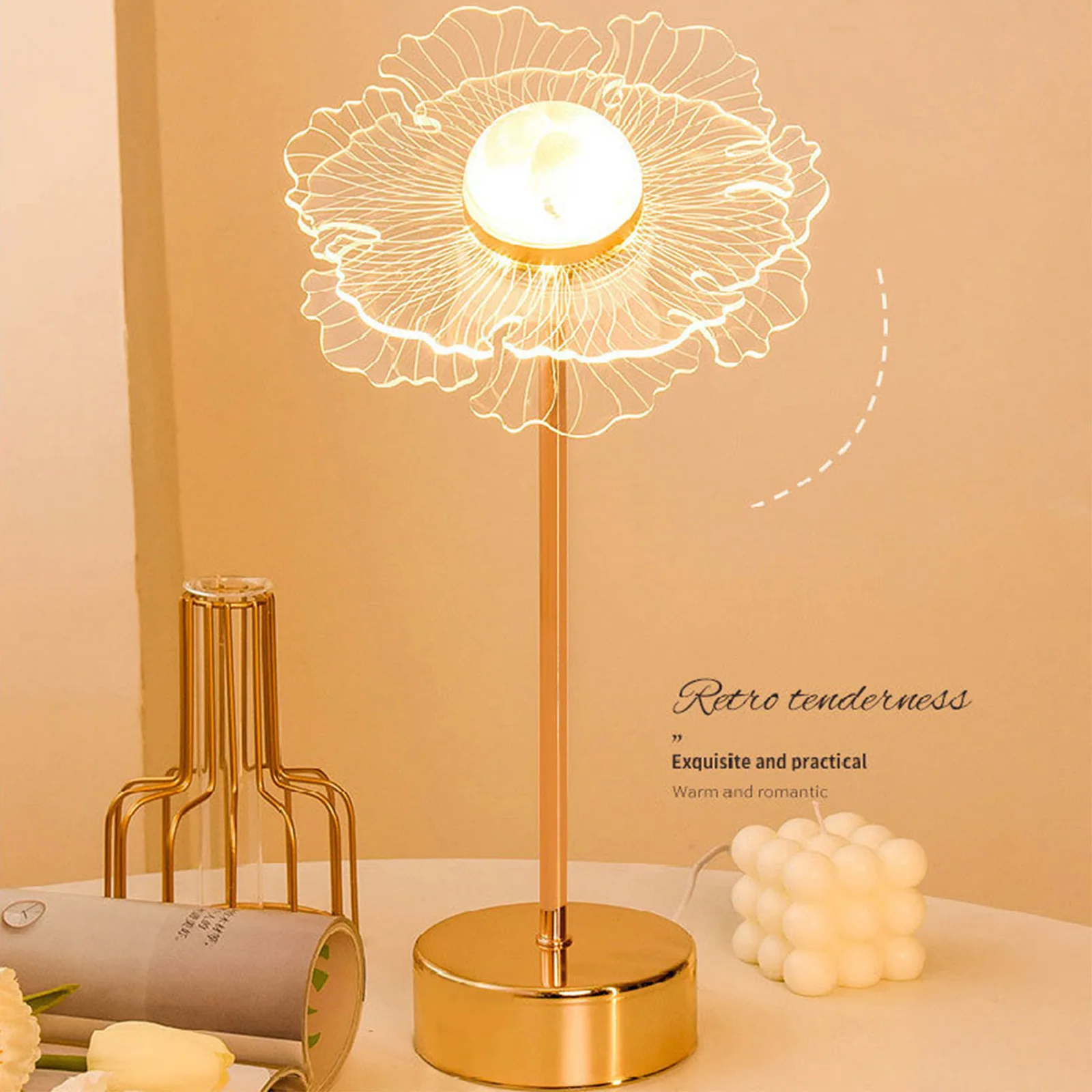LED Bedside Night Light 3 Light Colors Acrylic Bedroom Nightlamp Ornaments 180-degree Adjustable Lampshade Home Room Decoration
LED Bedside Night Light 3 Light Colors Acrylic Bedroom Nightlamp Ornaments 180-degree Adjustable Lampshade Home Room Decoration