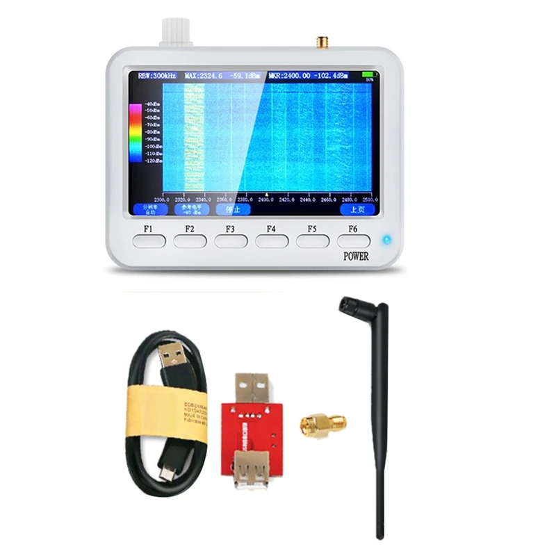 XT-127-AT DIY Spectrum Analyzer RF Spectrometer 240M-2.9G Wifi Walkie-Talkie RFID Radiation Monitor
XT-127-AT DIY Spectrum Analyzer RF Spectrometer 240M-2.9G Wifi Walkie-Talkie RFID Radiation Monitor