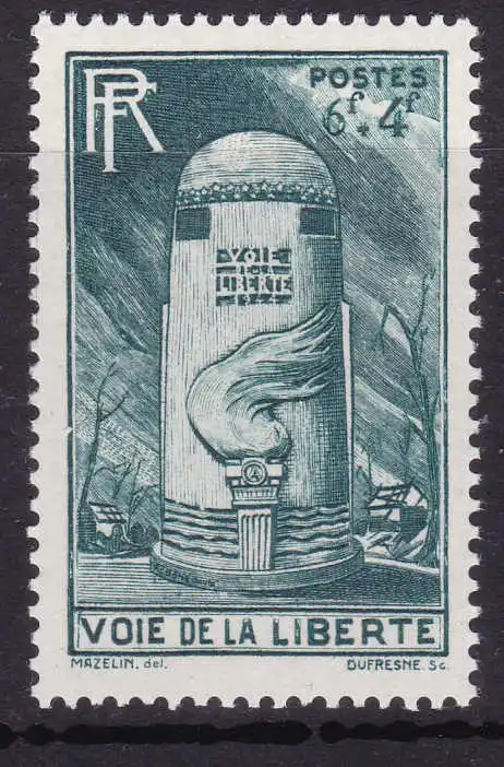 1Pcs/Set New France Post Stamp 1947 The Road To Freedom Engraving Postage Stamps MNH
1Pcs/Set New France Post Stamp 1947 The Road To Freedom Engraving Postage Stamps MNH