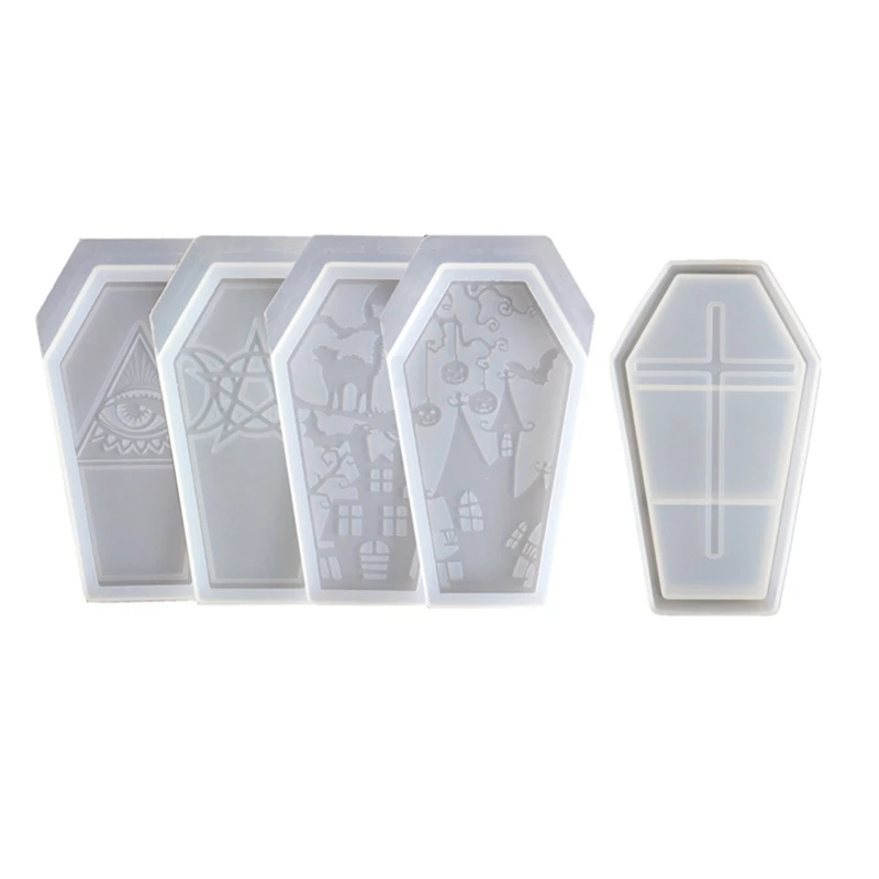 4XBE 5 Pcs Coffin Storage Box Container Resin Molds Storage Box Silicone Mold for DIY Epoxy Resin Trinket Holder Home Decor
4XBE 5 Pcs Coffin Storage Box Container Resin Molds Storage Box Silicone Mold for DIY Epoxy Resin Trinket Holder Home Decor
