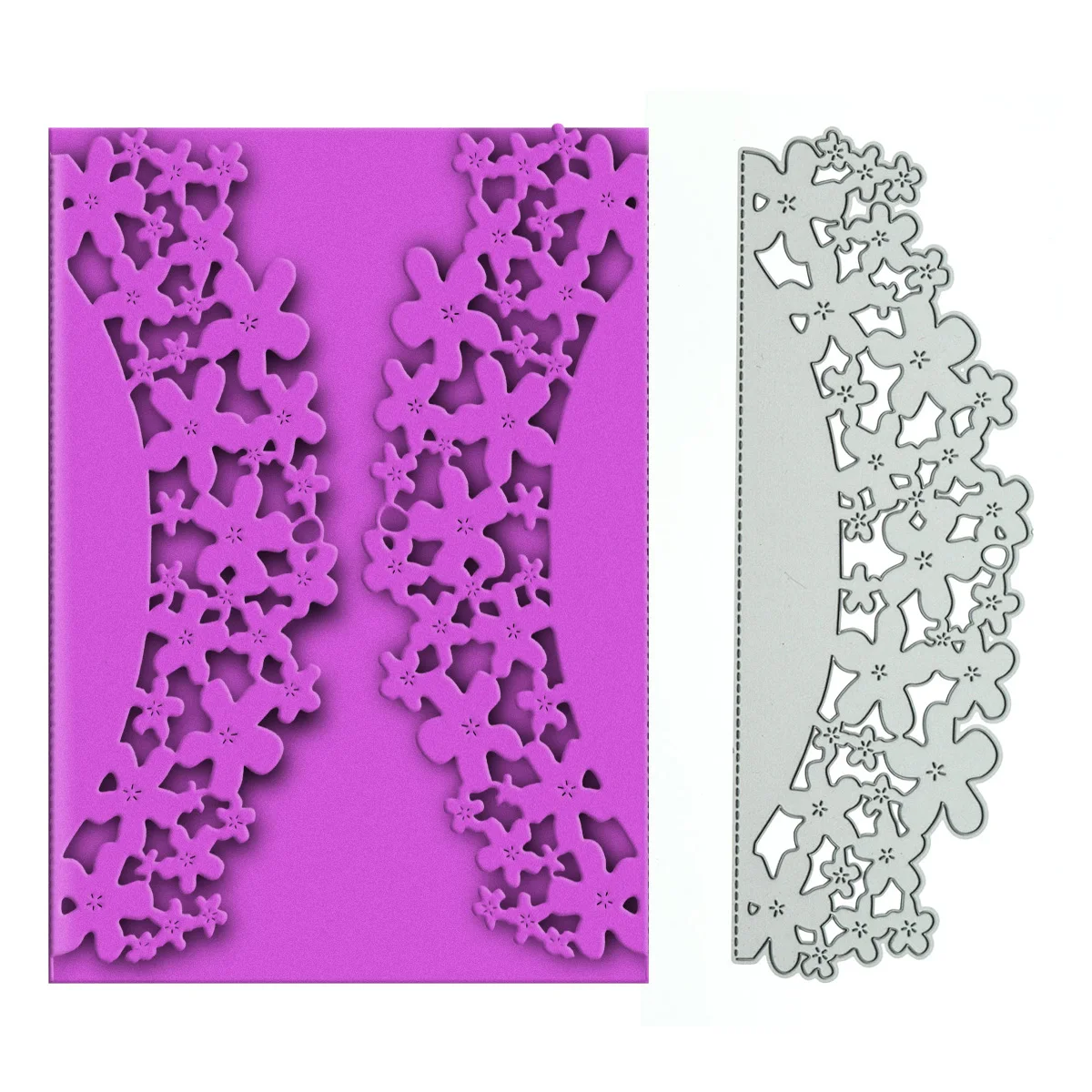 Large Size Floral Cutting Dies For Scrapbooking Metal Die Cutter DIY Clip Art Card Edge Cover Decorating Die Cutter Punch
Large Size Floral Cutting Dies For Scrapbooking Metal Die Cutter DIY Clip Art Card Edge Cover Decorating Die Cutter Punch