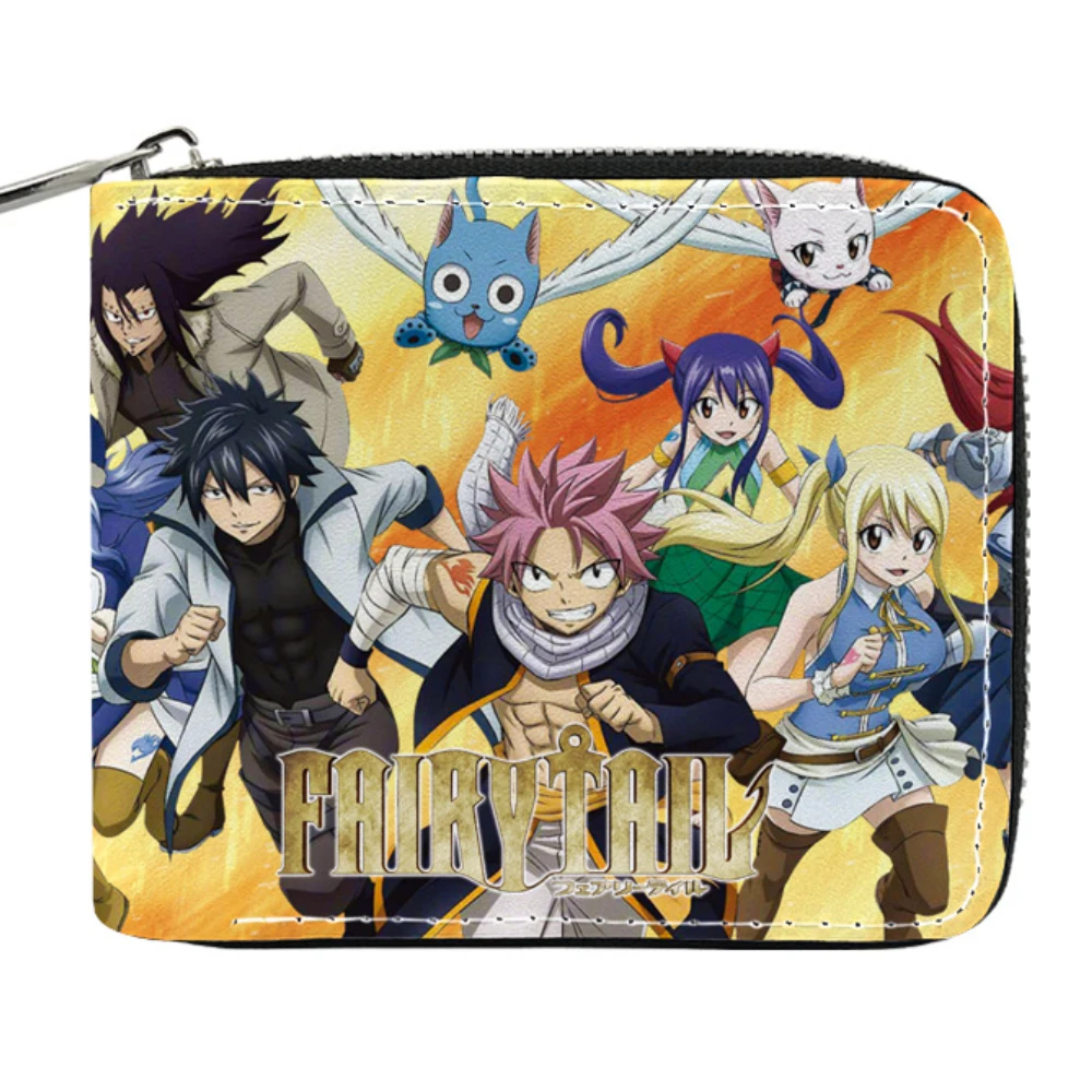 Anime FAIRY TAIL Full Color Cropped Zip Wallet Coin Purse PU Cartoon Unisex Wallets ID/Credit Card Holder
Anime FAIRY TAIL Full Color Cropped Zip Wallet Coin Purse PU Cartoon Unisex Wallets ID/Credit Card Holder