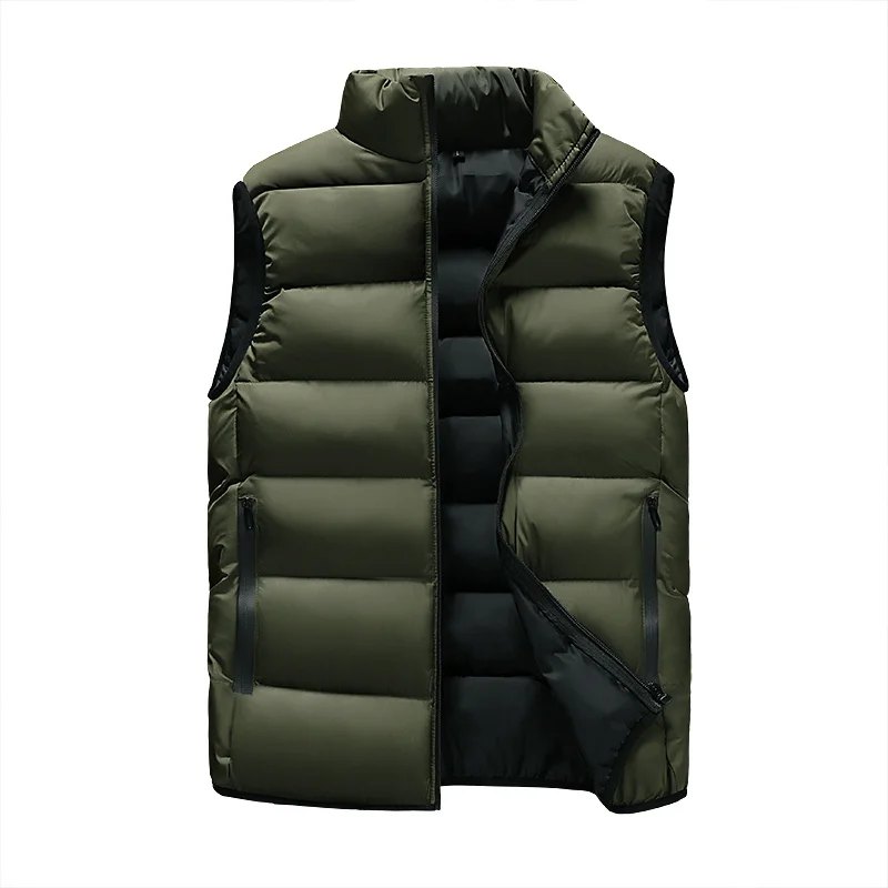 Men Sleeveless Winter Vest Jackets New Fashion WaistCoat Thick Warm Cotton-Padded Coats Tops Brand Clothing Veste Homme L-6XL
Men Sleeveless Winter Vest Jackets New Fashion WaistCoat Thick Warm Cotton-Padded Coats Tops Brand Clothing Veste Homme L-6XL
