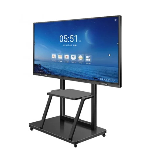 

55 inch 4K all in one touch screen OPS display smart board flat whiteboard 55 inch interactive panel for education or meeting