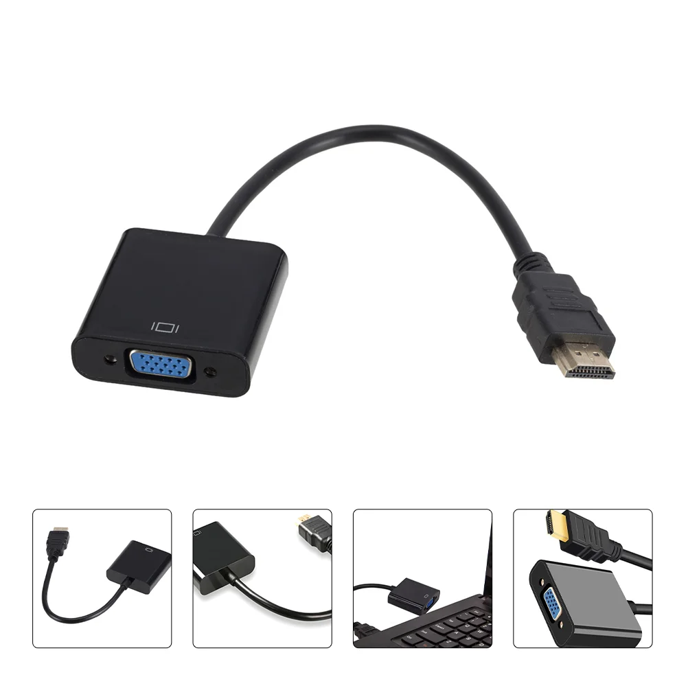 1pc Portable Durable HDTV Cord VGA Cable Video Converter for TV Box Laptop Computer
1pc Portable Durable HDTV Cord VGA Cable Video Converter for TV Box Laptop Computer