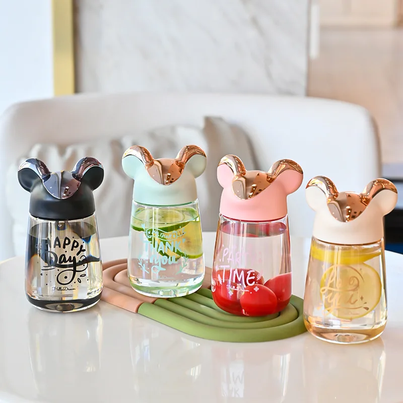 Plastic Mug Mini Kawaii Water Bottle with Silicone Carry String Outdoor Portable Creative Elf Mouse Water Cup Juice Bottle
Plastic Mug Mini Kawaii Water Bottle with Silicone Carry String Outdoor Portable Creative Elf Mouse Water Cup Juice Bottle