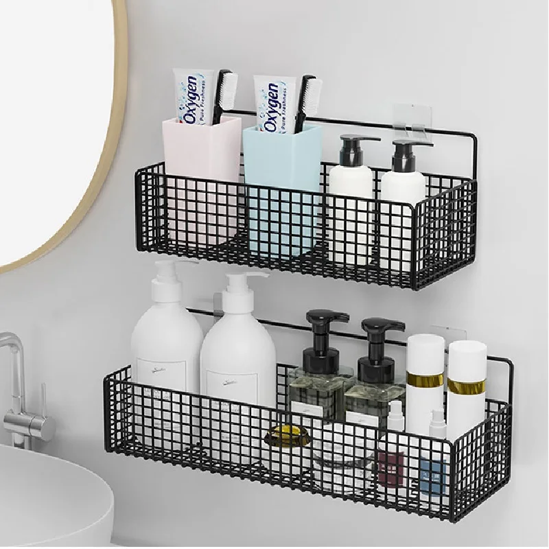Perforated wall-mounted cosmetic storage rack bathroom rack toilet utility table toilet hook
Perforated wall-mounted cosmetic storage rack bathroom rack toilet utility table toilet hook