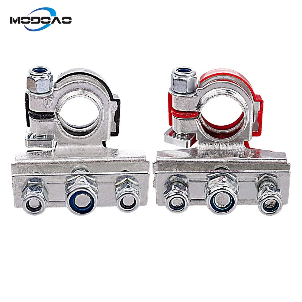 New 12V 3Way Battery Terminals Copper Positive Negative Connectors Clamps for Car Audio Van Motorhome 
New 12V 3Way Battery Terminals Copper Positive Negative Connectors Clamps for Car Audio Van Motorhome