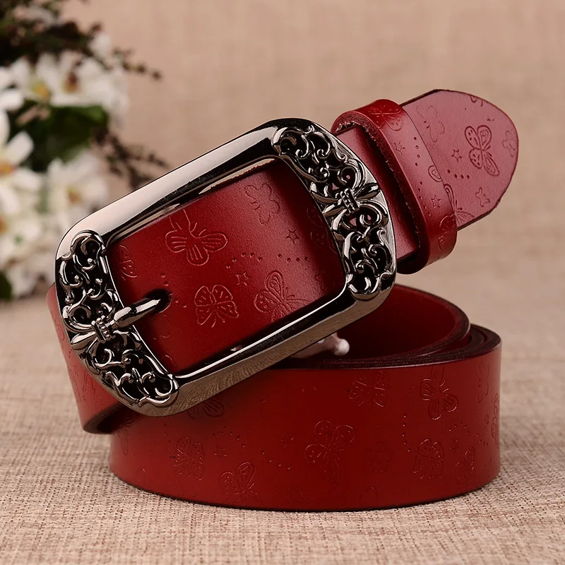 Needle Buckle Leather Belt Women's Retro Leisure Decoration Carved Leather Belt Versatile Designer Belts Women High Quality
Needle Buckle Leather Belt Women's Retro Leisure Decoration Carved Leather Belt Versatile Designer Belts Women High Quality