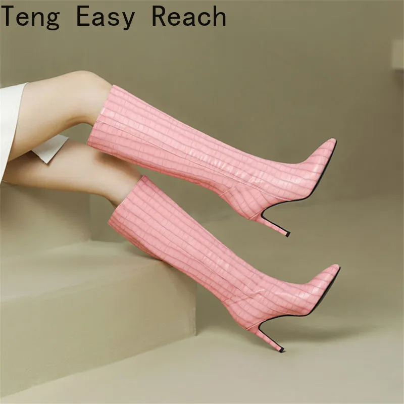 Sexy Stiletto Women's Boots Spring Autumn Thin High Heel Knee High Boots Slip On Pointed Toe Winter Female Shoes Size 35-43
Sexy Stiletto Women's Boots Spring Autumn Thin High Heel Knee High Boots Slip On Pointed Toe Winter Female Shoes Size 35-43