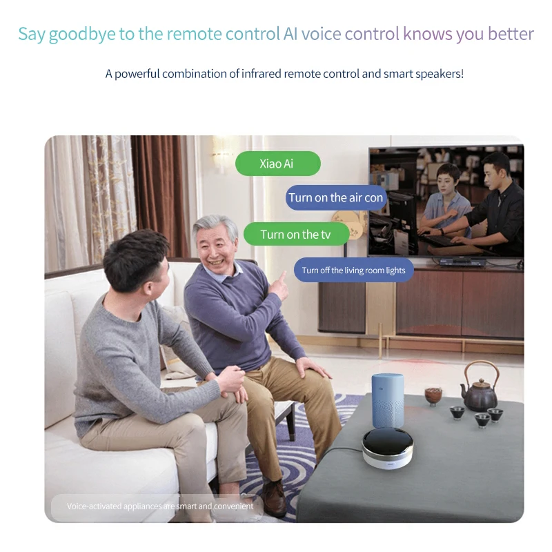 Tuya Smart Wifi- Gateway Hub With Infrared+RF 2in1 Group Vioce Remote Control Function Work With Alexa Google Home
Tuya Smart Wifi- Gateway Hub With Infrared+RF 2in1 Group Vioce Remote Control Function Work With Alexa Google Home